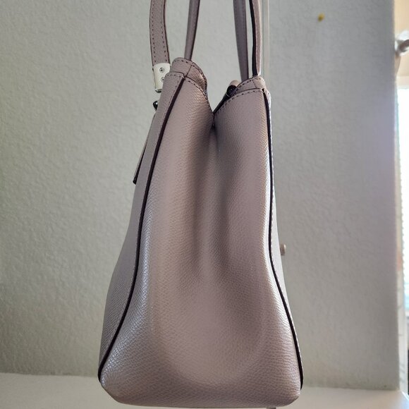 Nwot Coach Christie Carryall Tan Leather Satchel Purse - Picture 6 of 13